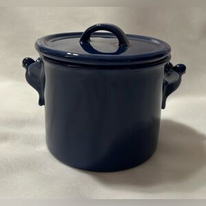 Bird handle, Colbolt blue canister.